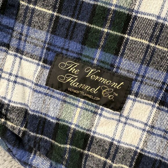 The Vermont Flannel Co Shirt Men's XS BlackWatch Tartan Plaid Button Up - Picture 4 of 11